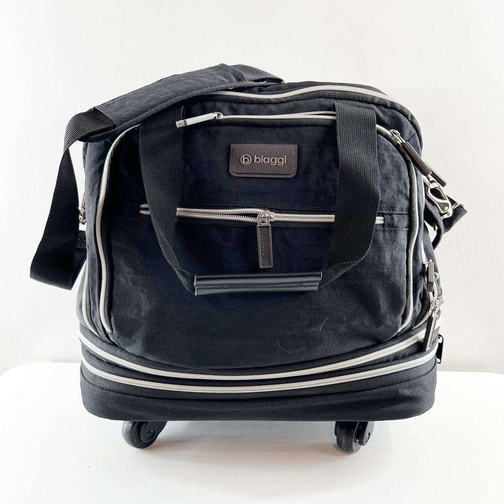 Biaggi Black Travel Bag for Women